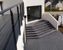 vue sur terrasse rez de chaussée