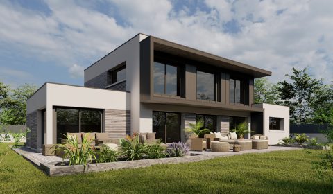 maison contemporaine 10