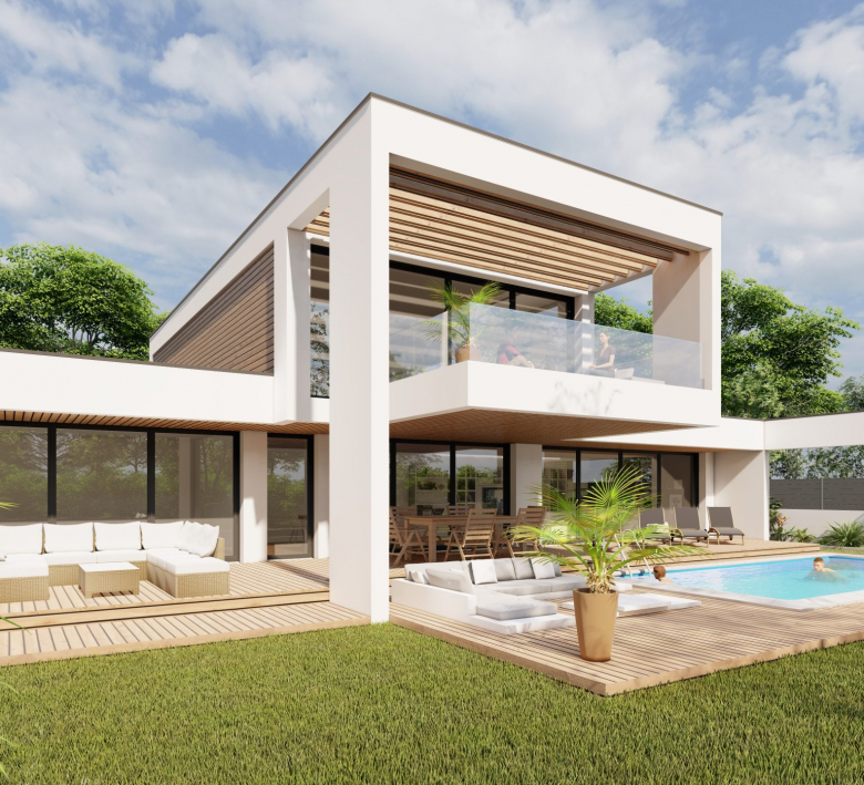 maison contemporaine 7