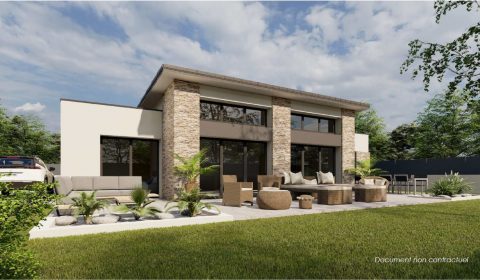 maison contemporaine 9